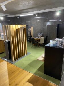 Ausstellung im Calanda Park - Grischa Boden ihr professioneller Bodenleger in Graubünden und der Ostschweiz
